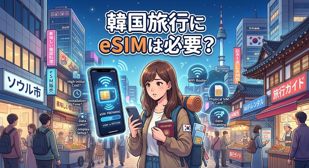 韓国eSIM必要性
