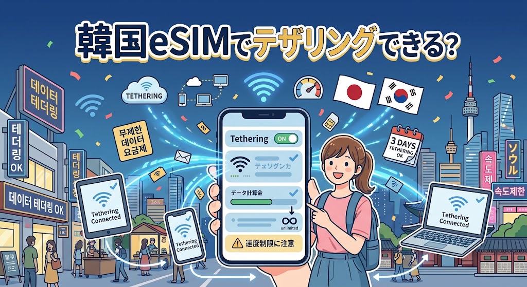 韓国eSIMデザリング