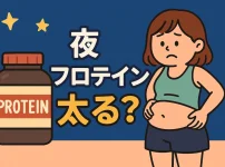 プロテイン夜太る