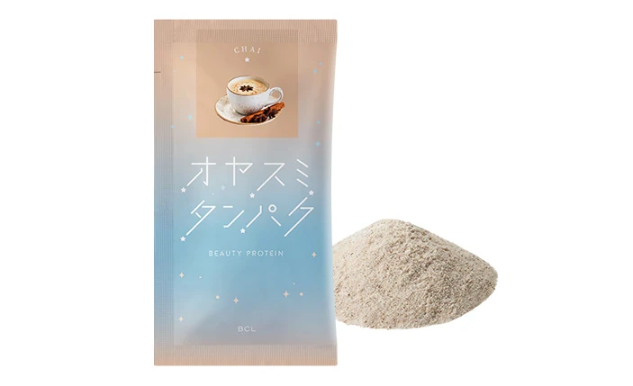 オヤスミタンパク チャイ味パッケージ