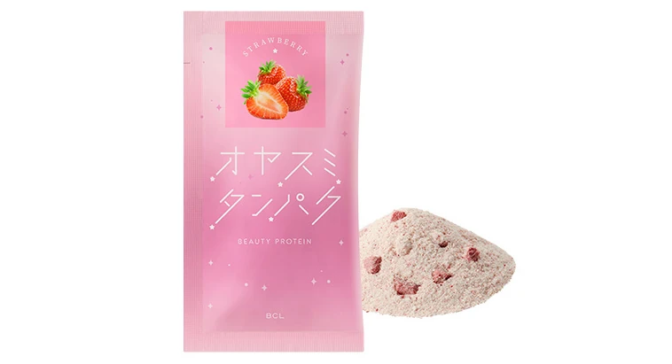 オヤスミタンパク イチゴ味