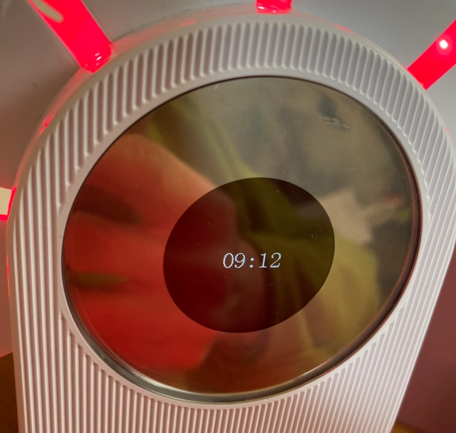 カレントボディLED頭皮の時間表示